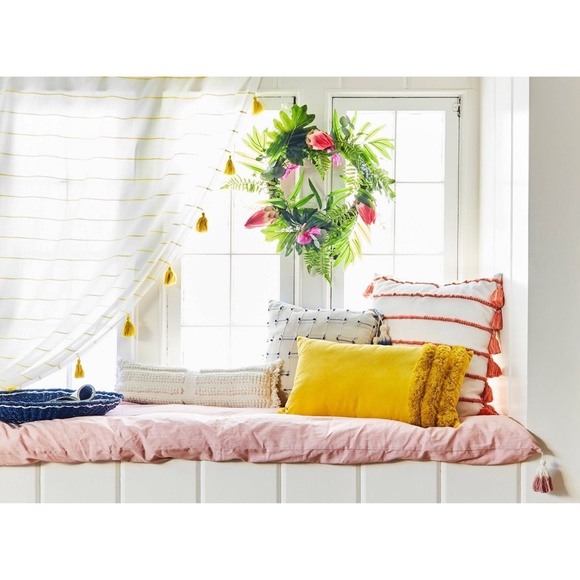 Opalhouse square washed textured throw pillow blue - Picture 4 of 8